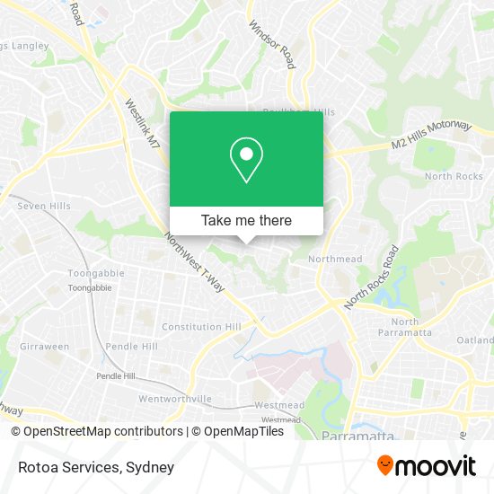 Rotoa Services map