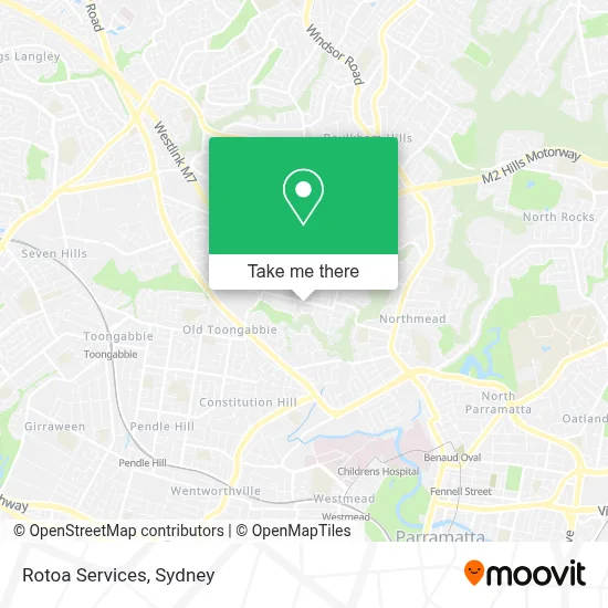 Rotoa Services map