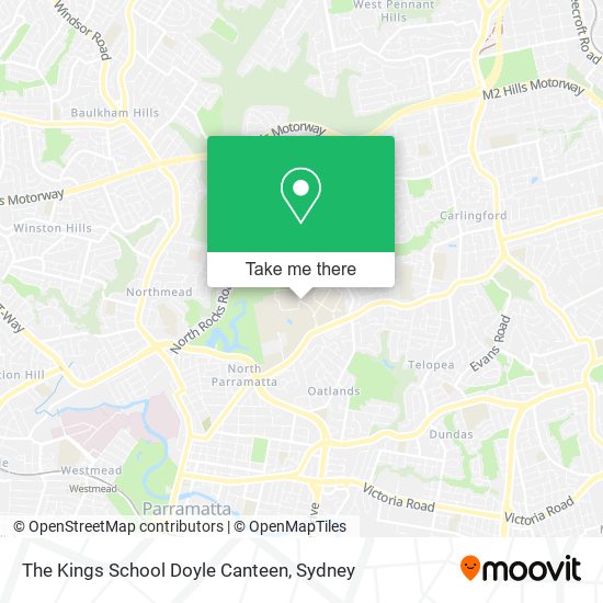 The Kings School Doyle Canteen map