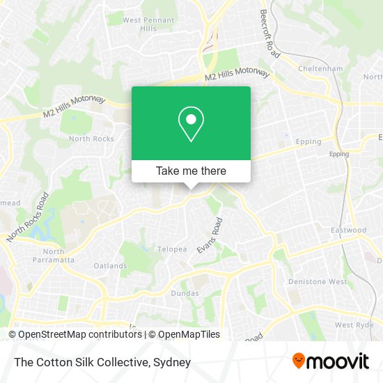 The Cotton Silk Collective map
