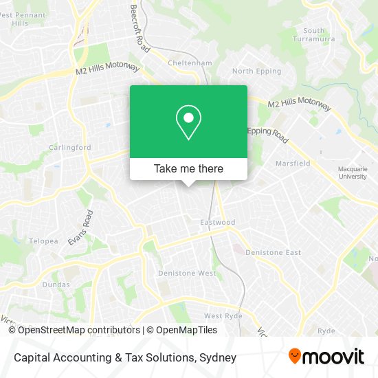 Capital Accounting & Tax Solutions map