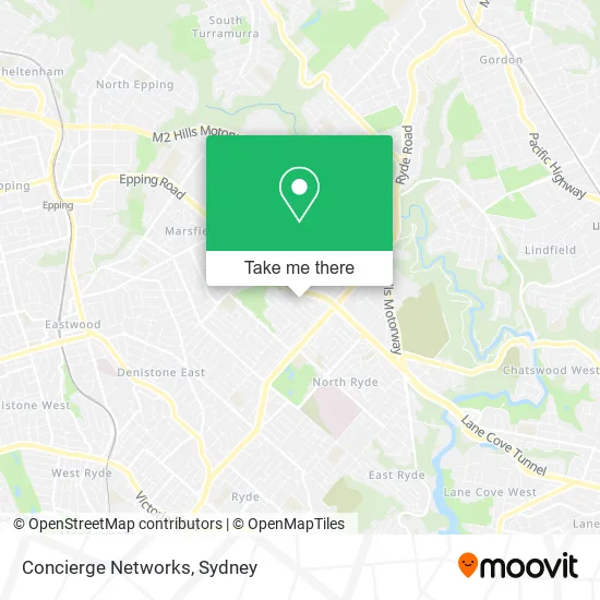 Concierge Networks map