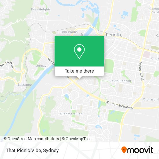That Picnic Vibe map