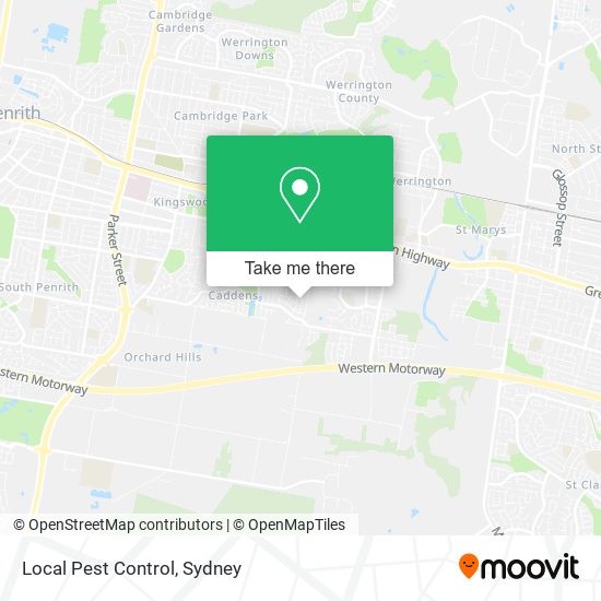 Local Pest Control map