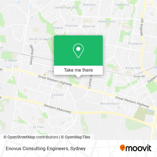 Enovus Consulting Engineers map