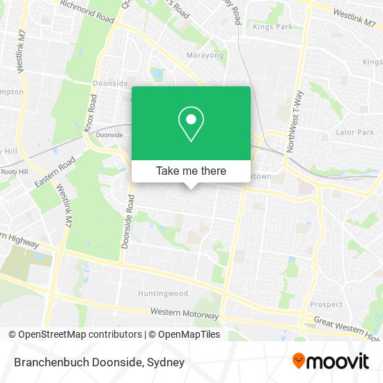 Branchenbuch Doonside map