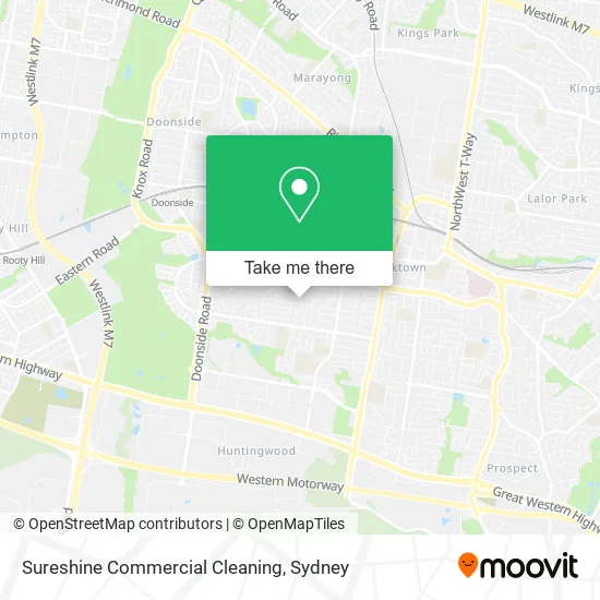 Sureshine Commercial Cleaning map