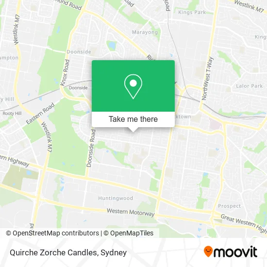 Quirche Zorche Candles map