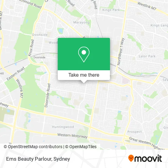 Ems Beauty Parlour map