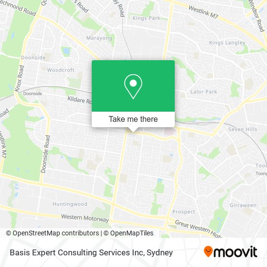 Basis Expert Consulting Services Inc map