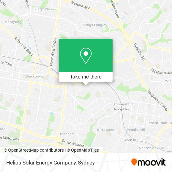 Helios Solar Energy Company map