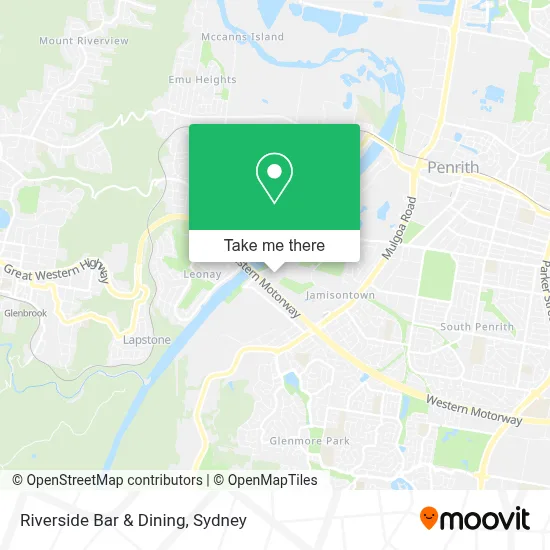 Riverside Bar & Dining map