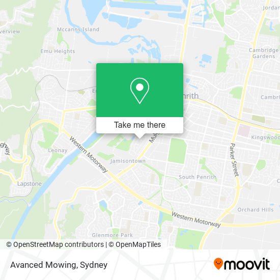 Avanced Mowing map
