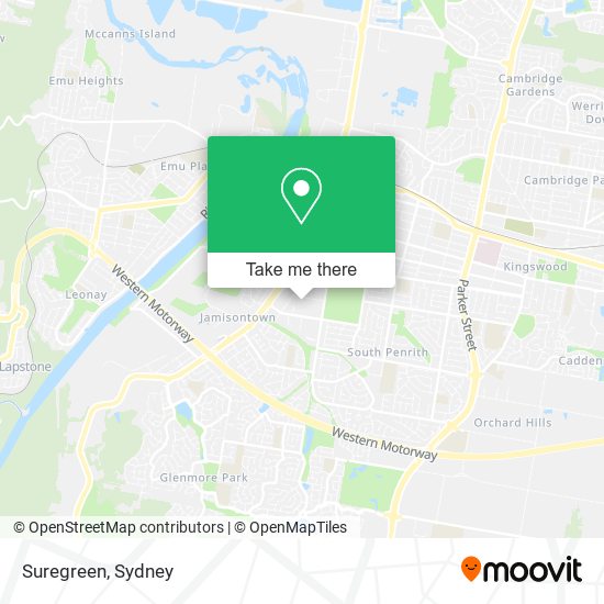 Suregreen map