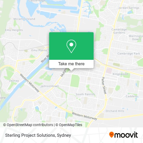 Mapa Sterling Project Solutions