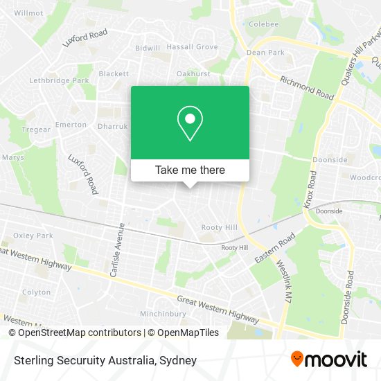 Sterling Securuity Australia map
