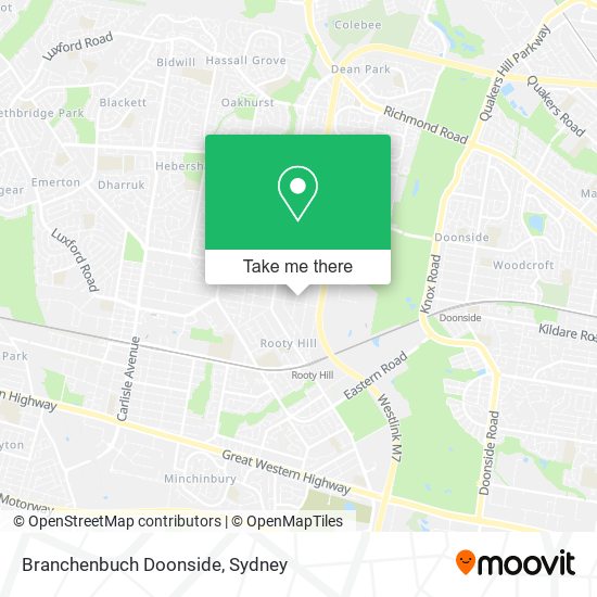 Branchenbuch Doonside map