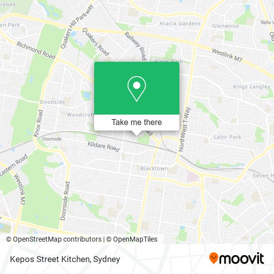 Kepos Street Kitchen map