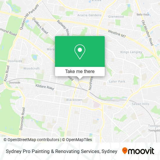 Sydney Pro Painting & Renovating Services map