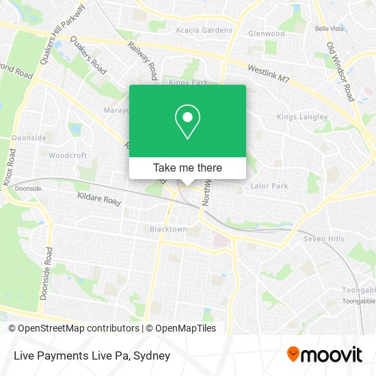 Live Payments Live Pa map