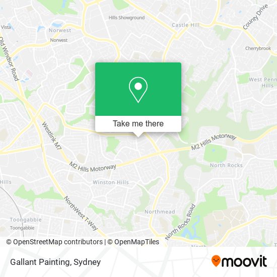 Gallant Painting map