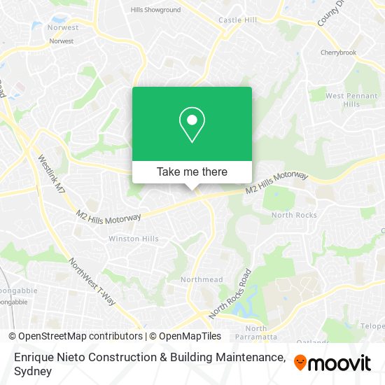 Mapa Enrique Nieto Construction & Building Maintenance