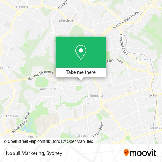 Nobull Marketing map