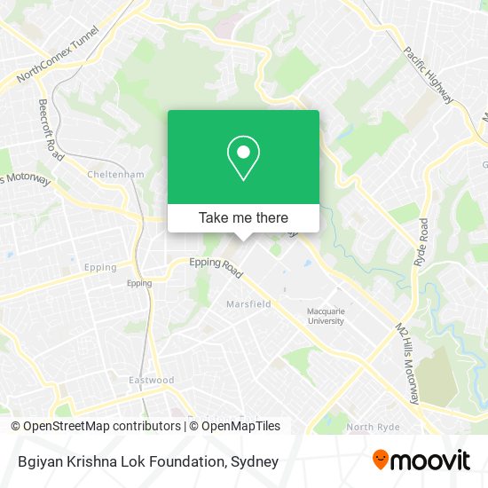 Bgiyan Krishna Lok Foundation map