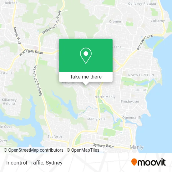 Mapa Incontrol Traffic
