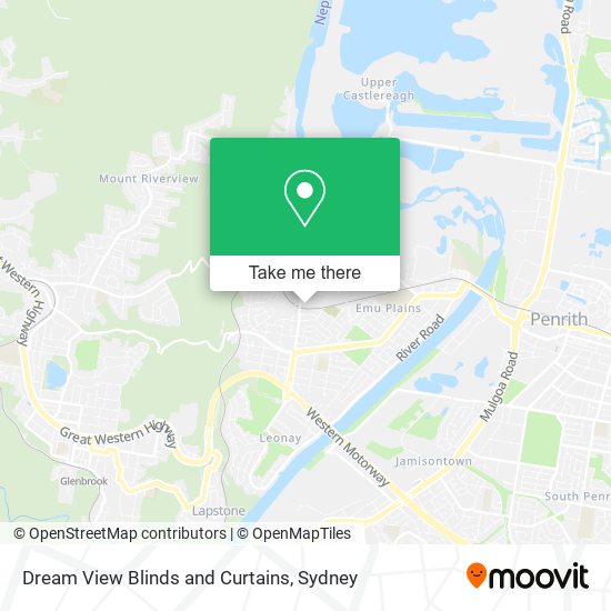 Dream View Blinds and Curtains map