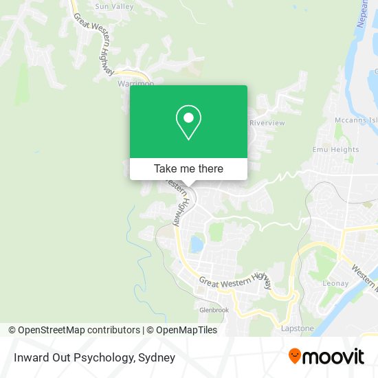 Inward Out Psychology map