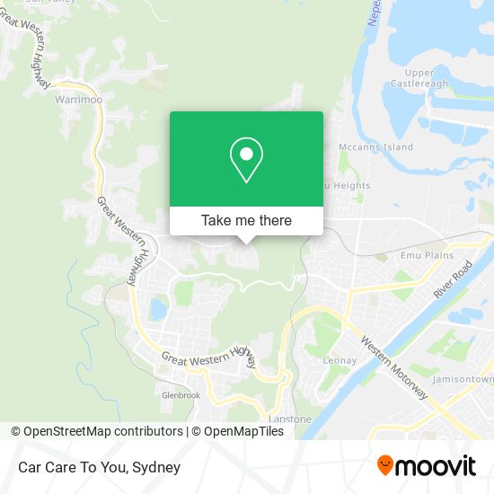 Car Care To You map