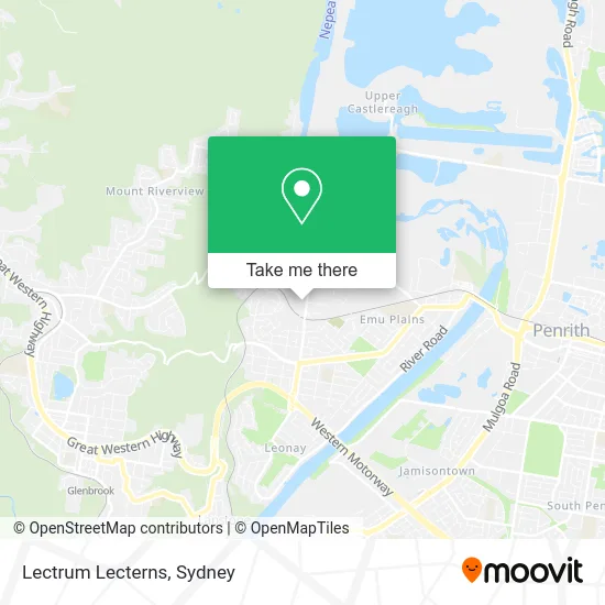 Mapa Lectrum Lecterns