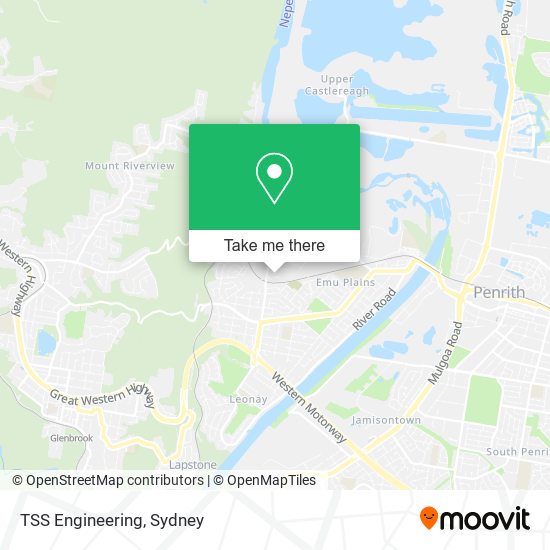 TSS Engineering map