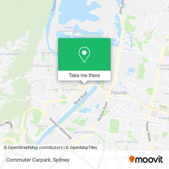 Commuter Carpark map