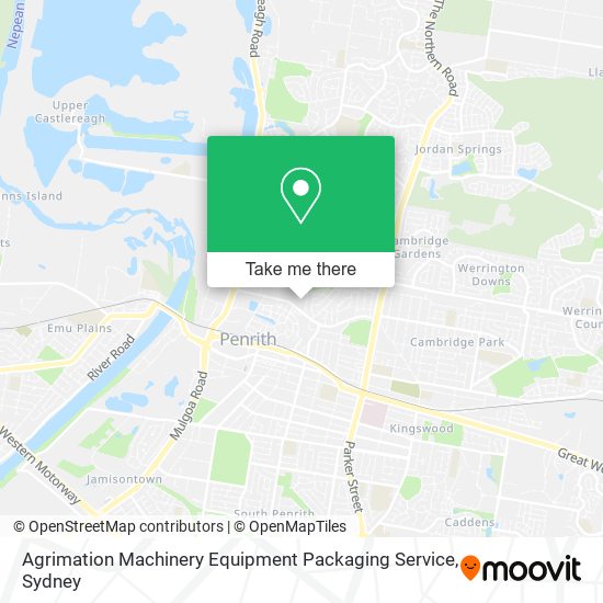 Agrimation Machinery Equipment Packaging Service map