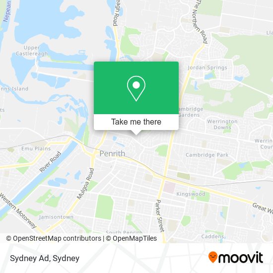 Sydney Ad map