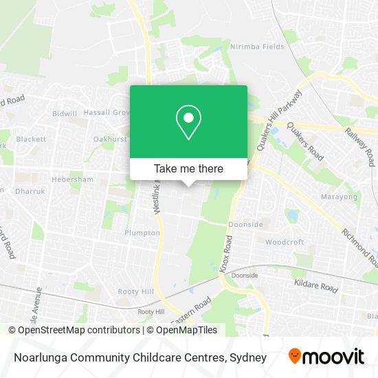 Mapa Noarlunga Community Childcare Centres