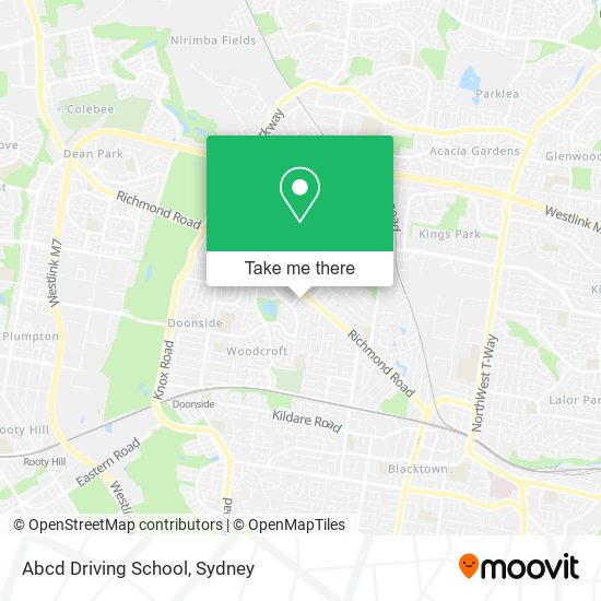 Abcd Driving School map