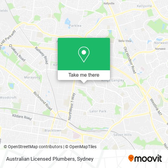 Australian Licensed Plumbers map