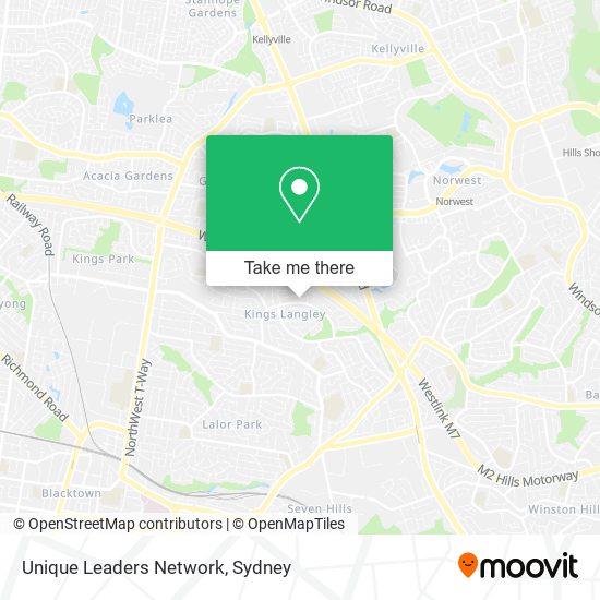 Unique Leaders Network map