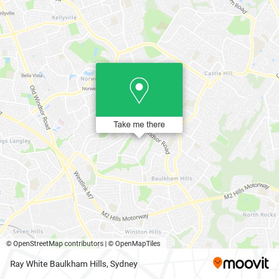 Ray White Baulkham Hills map