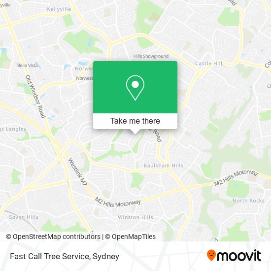 Mapa Fast Call Tree Service