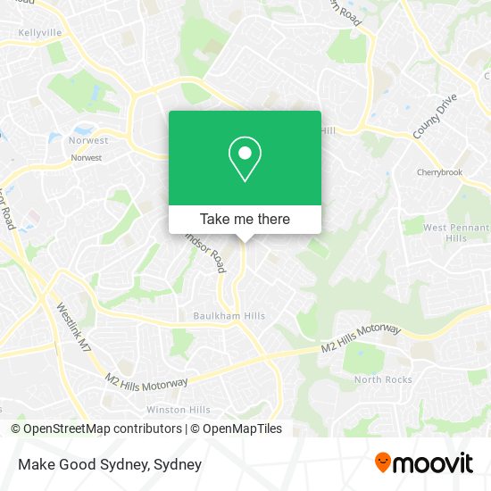 Mapa Make Good Sydney