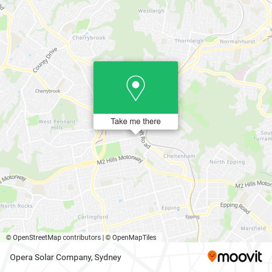 Opera Solar Company map
