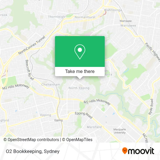 O2 Bookkeeping map