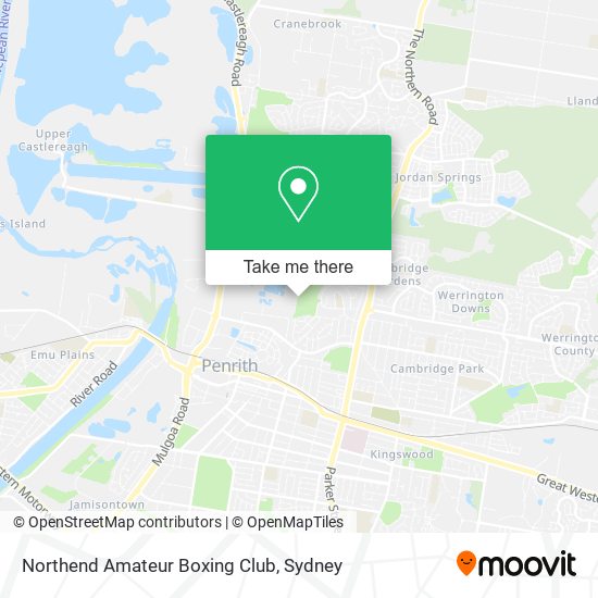 Northend Amateur Boxing Club map