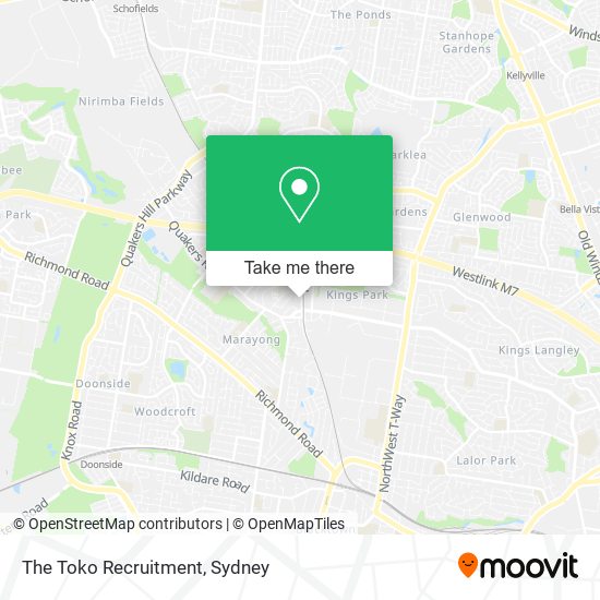 The Toko Recruitment map