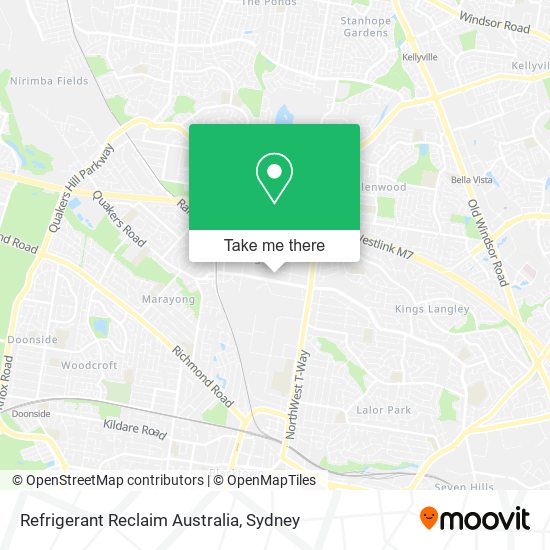 Refrigerant Reclaim Australia map