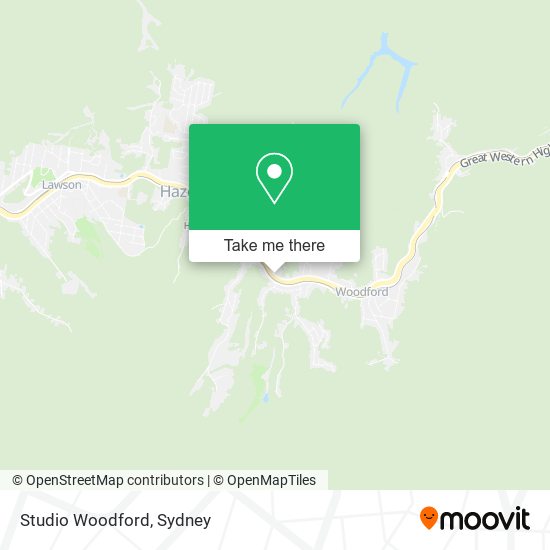 Studio Woodford map